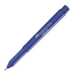 CANETA FINE PEN AZUL 0.4 AZUL - FABER CASTELL - comprar online