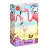 QUEBRA CABEÇA PUZZLE INFANTIL FLAMINGOS 60 PEÇAS - GROW