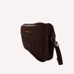 BOLSA FEMININA DE OMBRO MARROM BG72217 - GASH - Mei-Mei Papelaria - Sempre Presente com Você