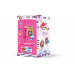 GELADEIRA DE BRINQUEDO PRINCESS MEG LUZ E SOM + ACESSÓRIOS - Mei-Mei Papelaria - Sempre Presente com Você