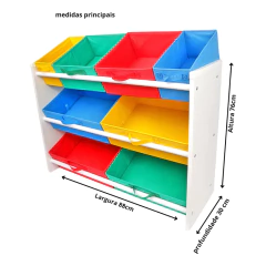 ORGANIZADOR DE BRINQUEDOS INFANTIL MONTESSORIANO ORGANIBOX na internet