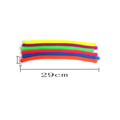Imagem do KIT COM 6 FIDGET TOYS SENSORIAL MONKEY NOODLE CORDA ELASTICA