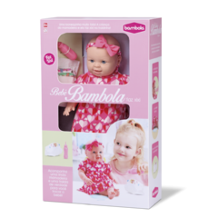 BONECA BEBÊ GRANDE FAZ XIXI COM ACESSORIOS REALISTAS BAMBOLA - comprar online