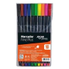CANETA FINE PLUS 0.4 10 CORES - JOCAR OFFICE