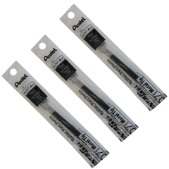 REFIL CANETA ENERGEL LR7-A 0.7 PRETA KIT COM 3 CARGAS PENTEL