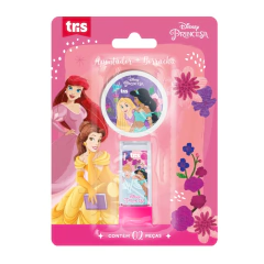KIT APONTADOR BORRACHA PRINCESAS - TRIS