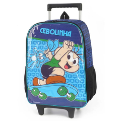 KIT MOCHILA RODINHA LANCHEIRA ESTOJO CEBOLINHA - LUXCEL - comprar online