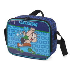 KIT MOCHILA RODINHA LANCHEIRA ESTOJO CEBOLINHA - LUXCEL
