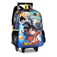 KIT MOCHILA RODINHA LANCHEIRA DRAGON BALL Z - CLIO - comprar online