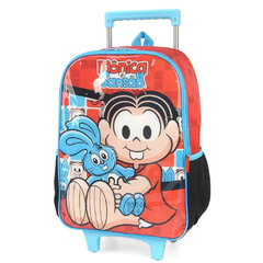 MOCHILA RODINHA TURMA DA MONICA - LUXCEL