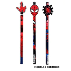 KIT LAPIS HOMEM ARANHA 3 UNIDADES SORTIDO- MOLIN