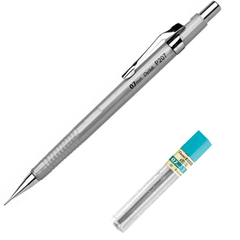LAPISEIRA CINZA 0.7 + GRAFITE HB 0.7 12 MINAS - PENTEL