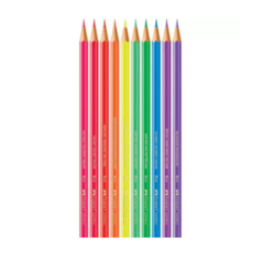 LAPIS 10 CORES NEON - FABER CASTELL - comprar online