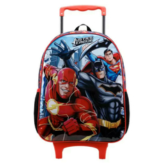 KIT MOCHILA RODINHA LANCHEIRA ESTOJO LIGA DA JUSTICA-XERYUS - comprar online