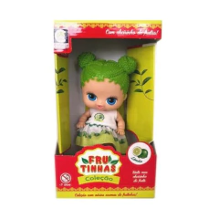 BONECA COLEÇÃO FRUTINHAS LIMÃO COM CHEIRINHO - COTIPLÁS
