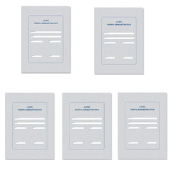 LIVRO PONTO ADMINISTRATIVO 5 UNIDADES - UNICA GRAFICA - comprar online