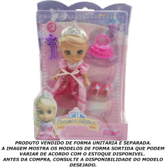 BRINQUEDO MINI BONECA PRICESAS MAGICAS-ZOOP