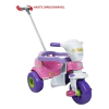 TRICICLO VELOTROL TICO TICO BICHOS C/ SOM ROSA - MAGIC TOYS