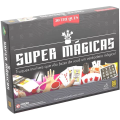 JOGO KIT SUPER MÁGICAS 30 TRUQUES DIFERENTES - GROW