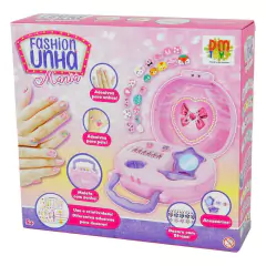 FASHION UNHA MANIA MALETA COM SENHA DM TOYS