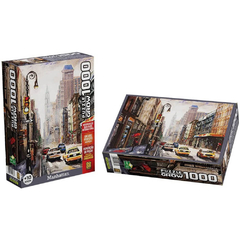 QUEBRA CABEÇA PUZZLE PINTURA MANHATTAN 1000 PEÇAS - GROW na internet
