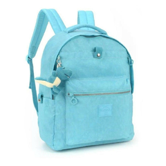 MOCHILA TURQUESA CRINKLE CHAVEIRO - UP4YOU na internet
