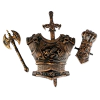 BRINQUEDO KIT DEFENSORES CAVALEIRO MEDIEVAL 4 PEÇAS - ZOOP