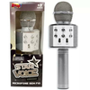 MICROFONE KARAOKE PRATA- ZOOP