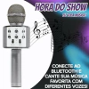 MICROFONE KARAOKE PRATA- ZOOP - loja online