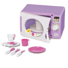 MICROONDAS DE BRINQUEDO COMPLETO C/ SOM E ACESSÓRIOS COZINHA - comprar online
