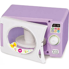 MICROONDAS DE BRINQUEDO COMPLETO C/ SOM E ACESSÓRIOS COZINHA - Mei-Mei Papelaria - Sempre Presente com Você