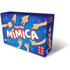 JOGO DE TABULEIRO INFANTIL FAZENDO MIMICA MULTICOR - COLUNA na internet