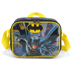 KIT MOCHILA RODINHA LANCHEIRA ESTOJO BATMAN - LUXCEL - Mei-Mei Papelaria - Sempre Presente com Você