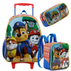 KIT MOCHILA RODINHA LANCHEIRA ESTOJO PATRULHA CANINA -XERYUS