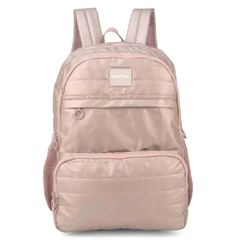 MOCHILA LAPTOP CRINKLE OURO ROSA - UP4YOU