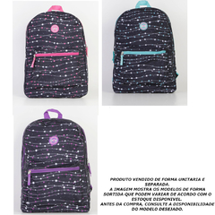 MOCHILA JUVENIL ESTRELINHAS - CLIO