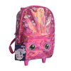 KIT HOLOGRAFICO MOCHILA DE RODINHA LANCHEIRA E ESTOJO - CLIO na internet
