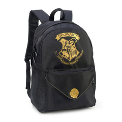 MOCHILA HARRY POTTER PRETO - LUXCEL