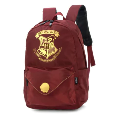MOCHILA HARRY POTTER VINHO - LUXCEL na internet