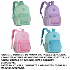 MOCHILA COSTAS LISA SORTIDAS - CLIO