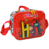 Imagem do KIT MOCHILA RODINHA LANCHEIRA ESTOJO MASHA VERMELHO - LUXCEL