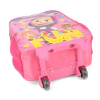 KIT MOCHILA RODINHA LANCHEIRA ESTOJO MASHA ROSA - LUXCEL - loja online