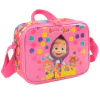 KIT MOCHILA RODINHA LANCHEIRA ESTOJO MASHA ROSA - LUXCEL - Mei-Mei Papelaria - Sempre Presente com Você