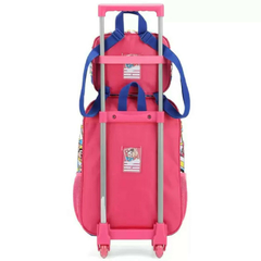 KIT MOCHILA RODINHA LANCHEIRA ESTOJO TURMA MONICA -LUXCEL - Mei-Mei Papelaria - Sempre Presente com Você