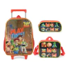 KIT MOCHILA RODINHA TOY STORY LANCHEIRA E ESTOJO - LUXCEL