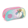 KIT MOCHILA RODINHA LANCHEIRA ESTOJO UNICORNIO ROSA-UP4YOU - loja online