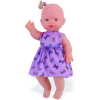 BONECA BEBÊ NANNY 31CM COM VESTIDO 0381 - ADIJOMAR - comprar online