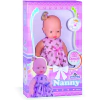 BONECA BEBÊ NANNY 31CM COM VESTIDO 0381 - ADIJOMAR