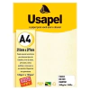 PAPEL CASCA DE OVO A4 180G C/ 50 MARFIM - USAPEL