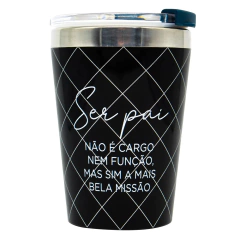 COPO VIAGEM SNAP CAFÉ ZONA CRIATIVA PAI BELA MISSÃO 300ML - comprar online
